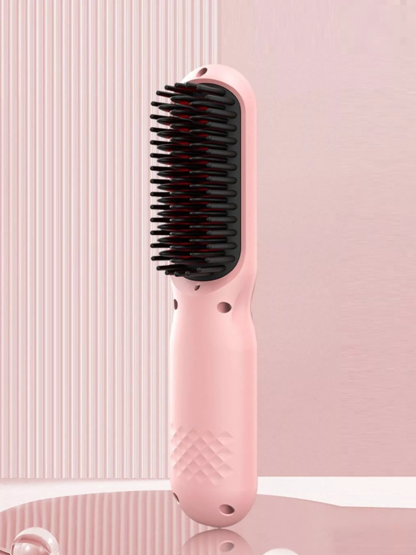Adjustable Temperature Hair Straightening Comb