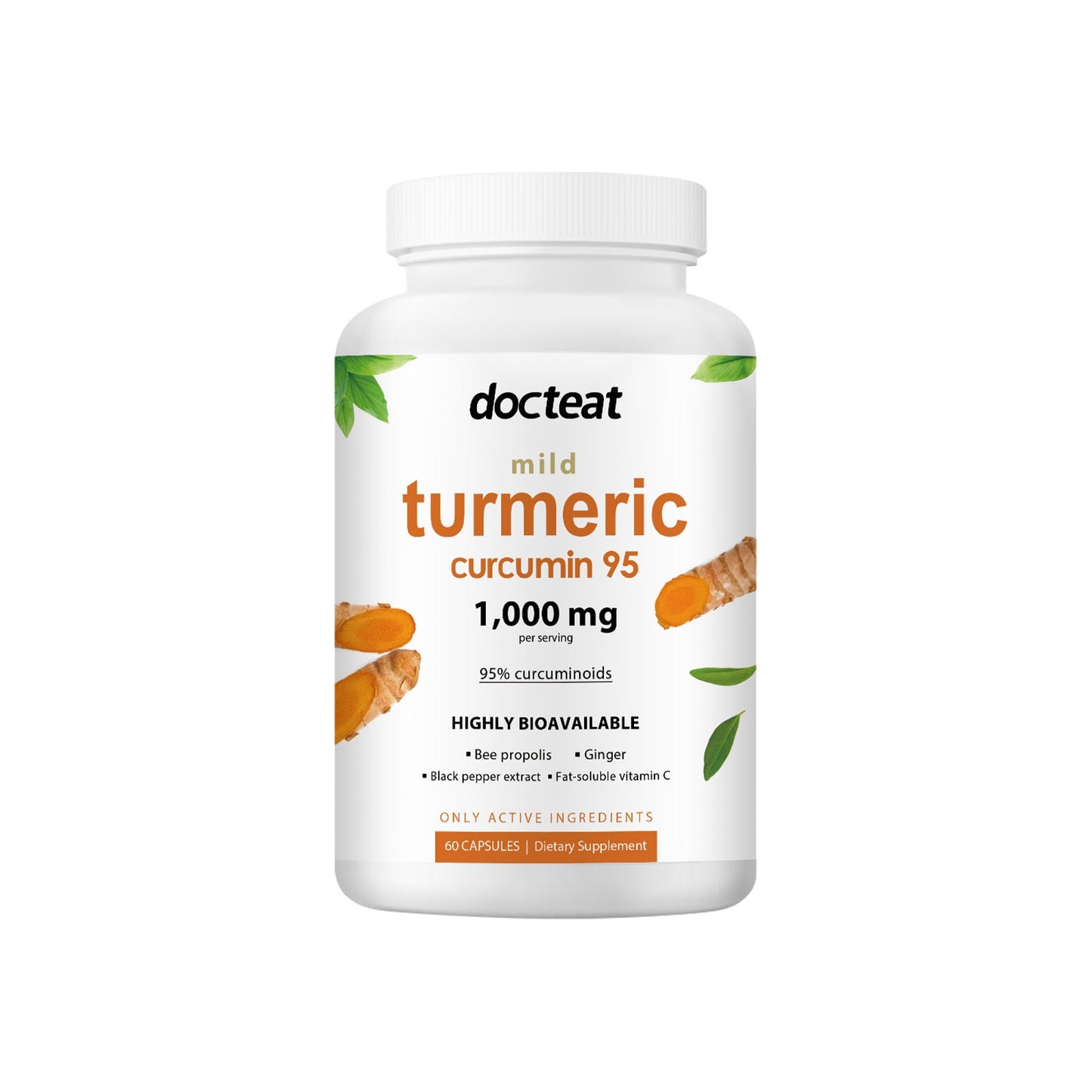 Curcumin Capsules Mild Formula