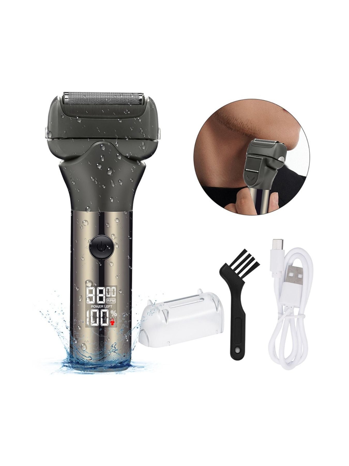 Portable Rechargeable Shaver