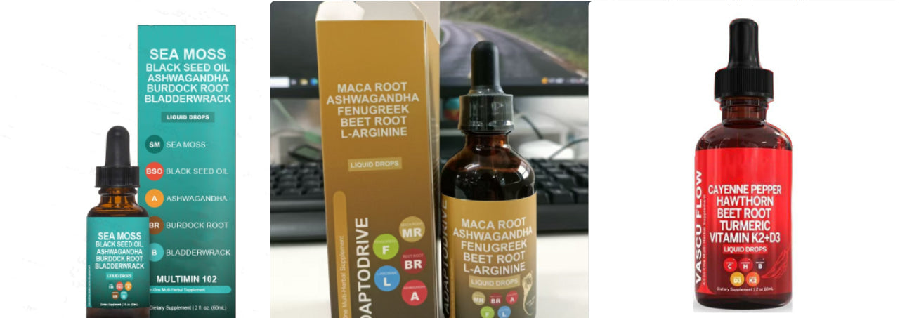 Vitamin D3 K2 Hawthorn Fruit Supplement Liquid Drops