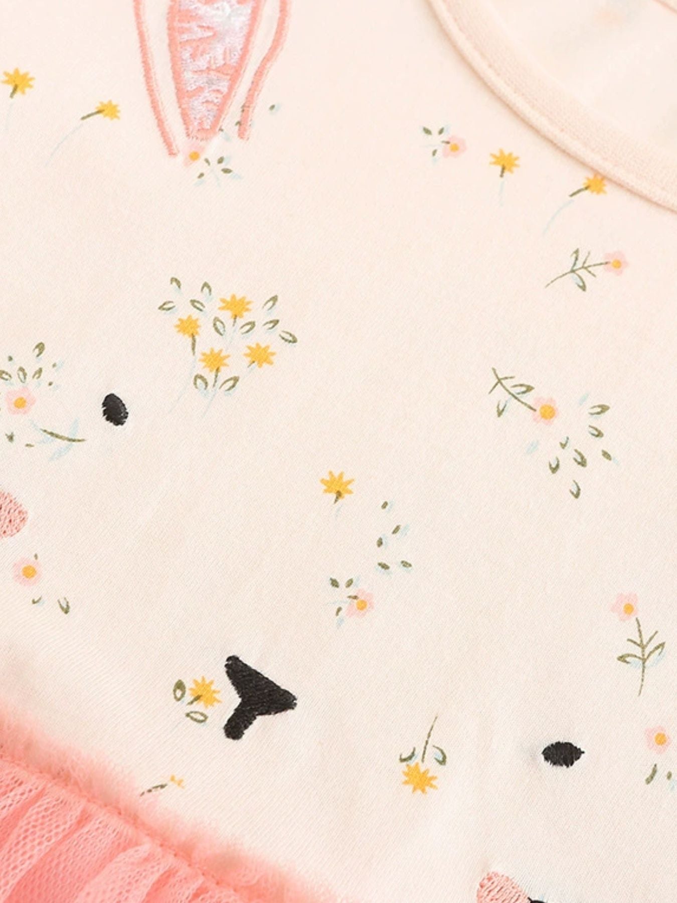Children's Short Sleeve Tulle Dress