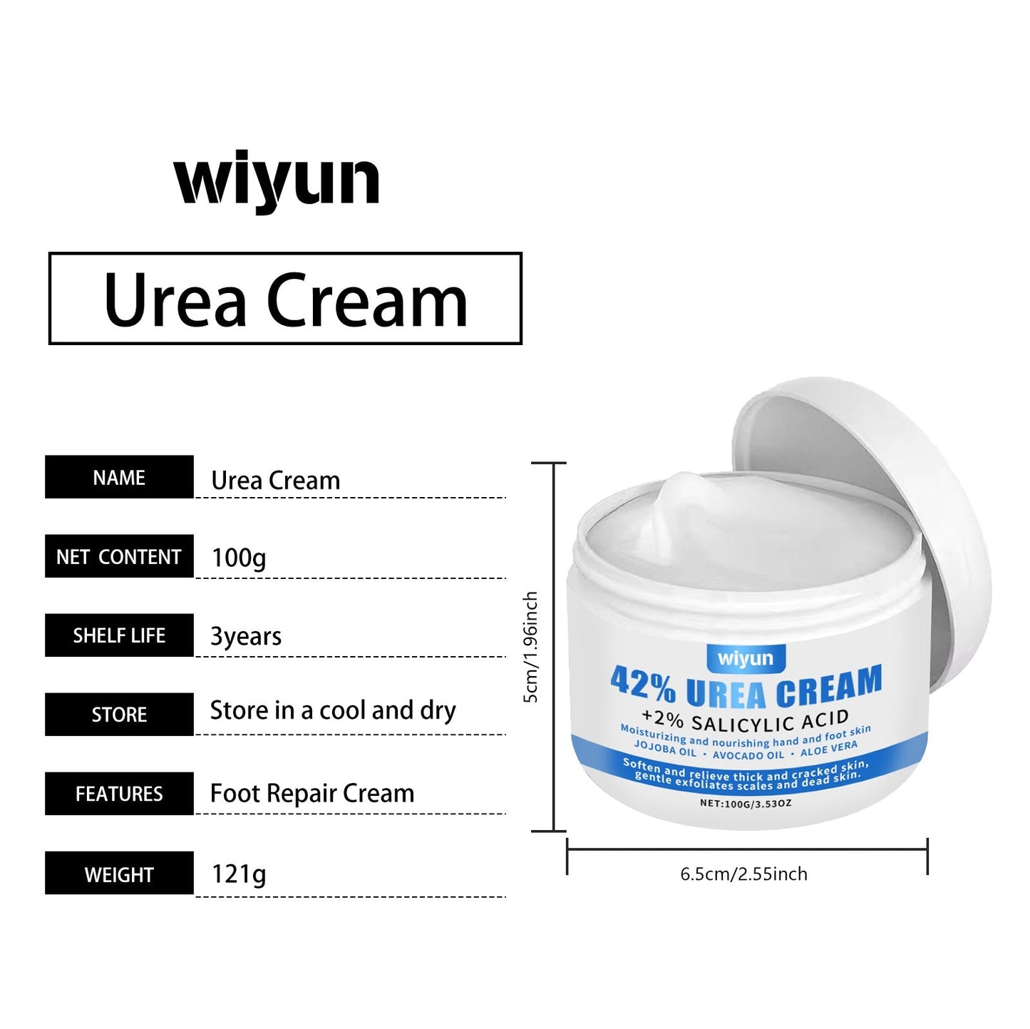 Urea Moisturizing Foot Repair Cream