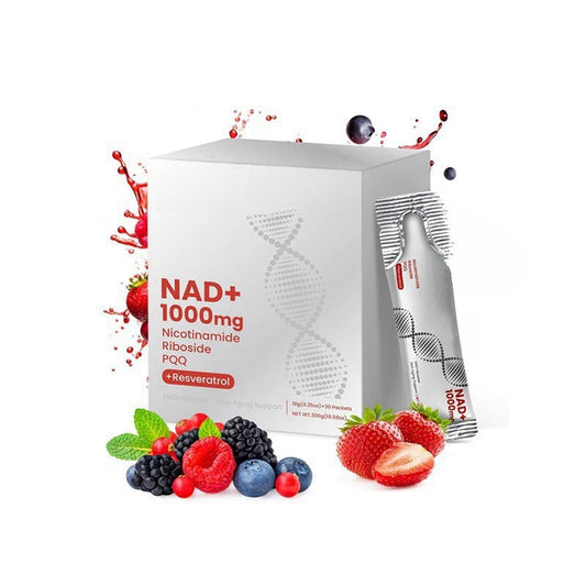 NAD Berry Flavor Drink Mix For Skin Aging Support