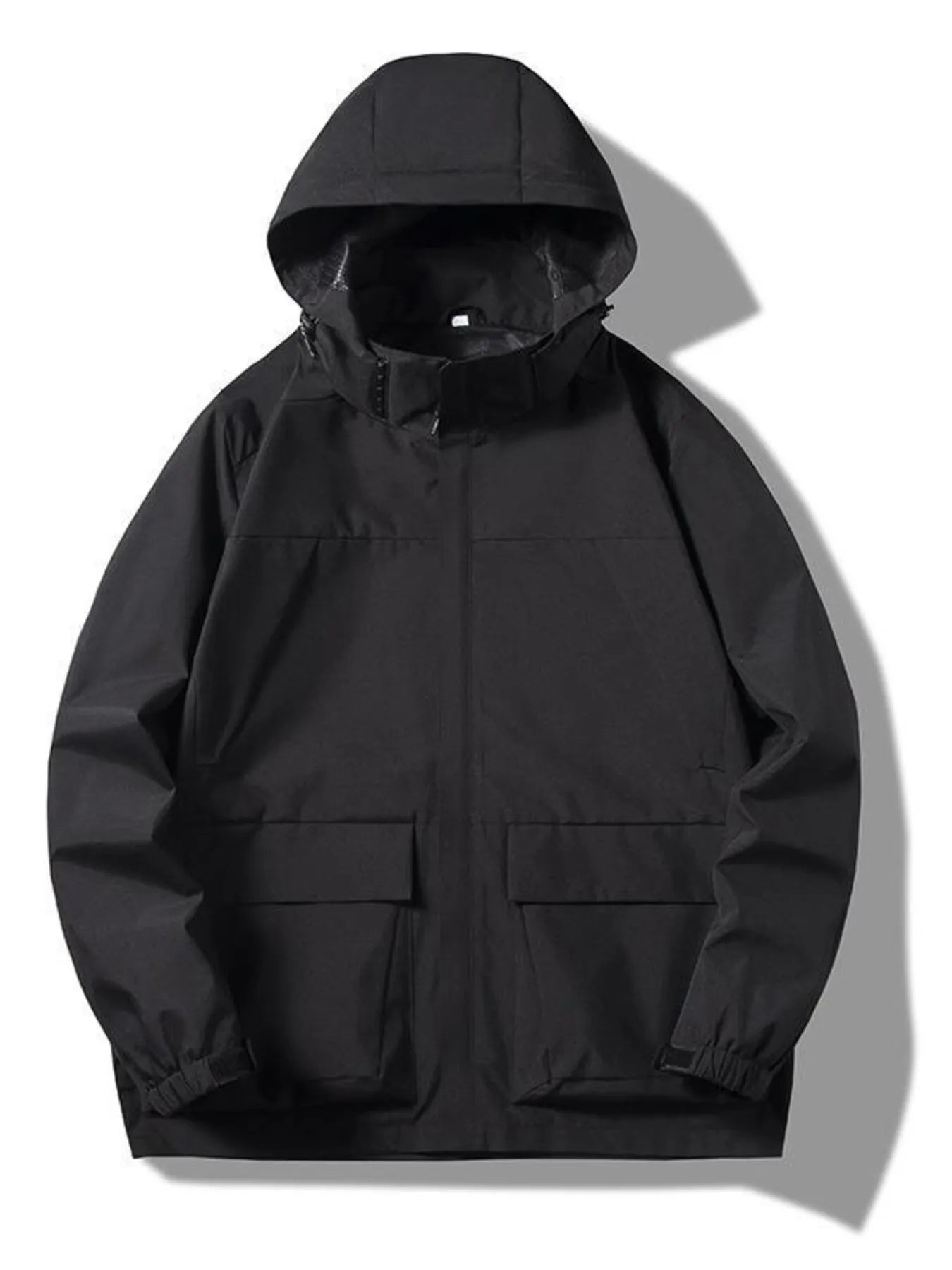 Men's Plus Size Hooded Windproof Outdoor Jacket