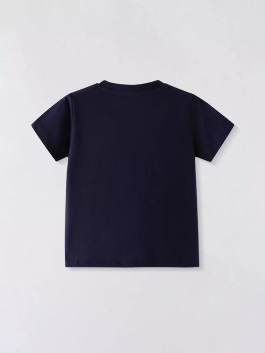 Children's Dinosaur Graphic Short Sleeve T-Shirt