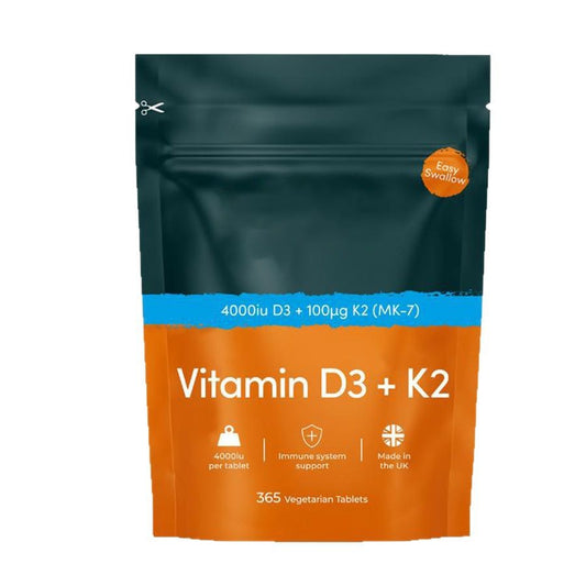 365 Pieces Vitamin D3 K2 Tablet VitaminD3 K2
