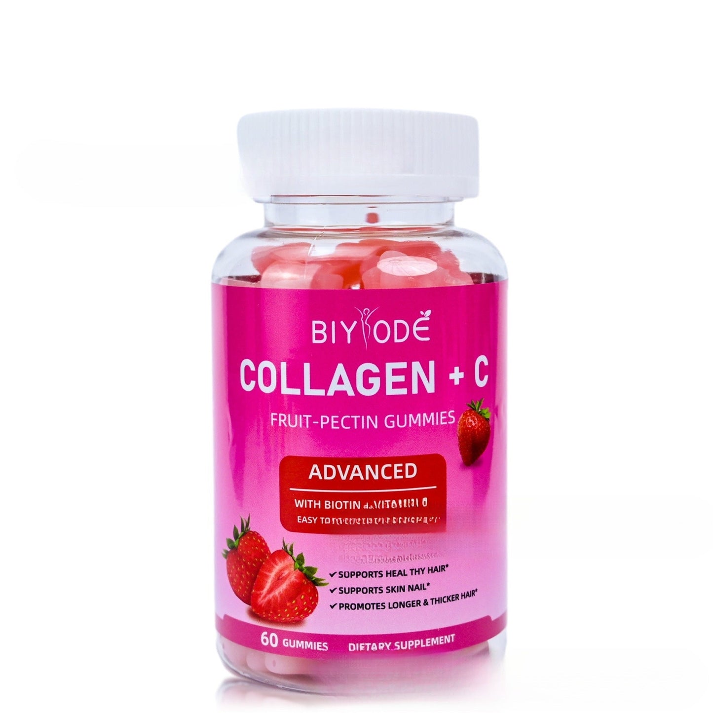 Vitamin C Biotin Collagen Gummies For Women