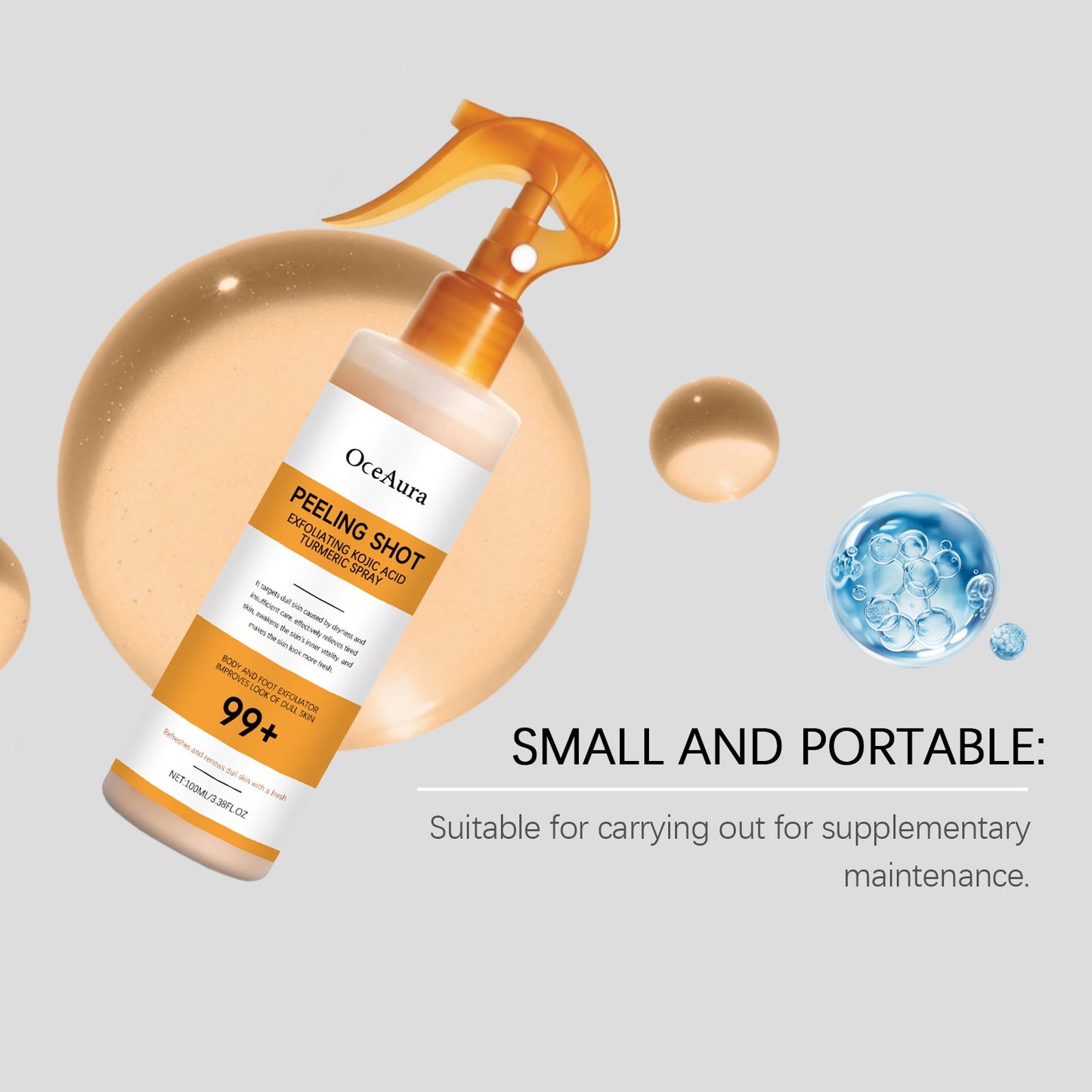 Kojic Acid Turmeric Exfoliating Spray