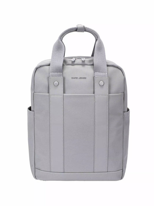 David Jones Canvas Backpack Bag with Dual Handle