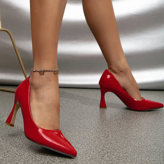 Point Toe Stiletto Pumps