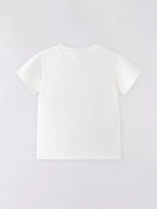 Children's Dinosaur Crew Neck Short Sleeve T-Shirt