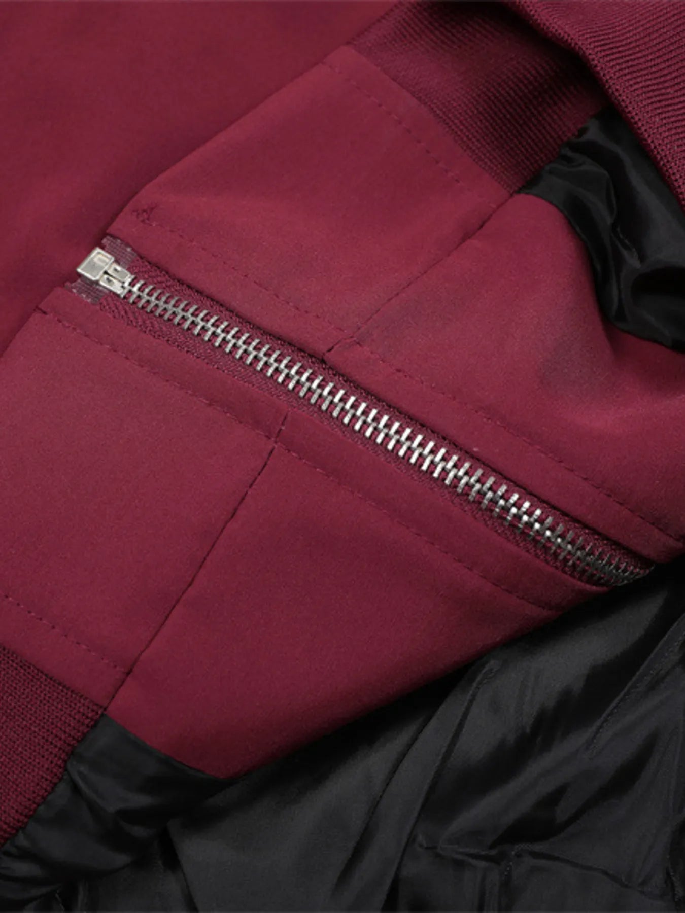 Men's Zip Up Long Sleeve Jacket