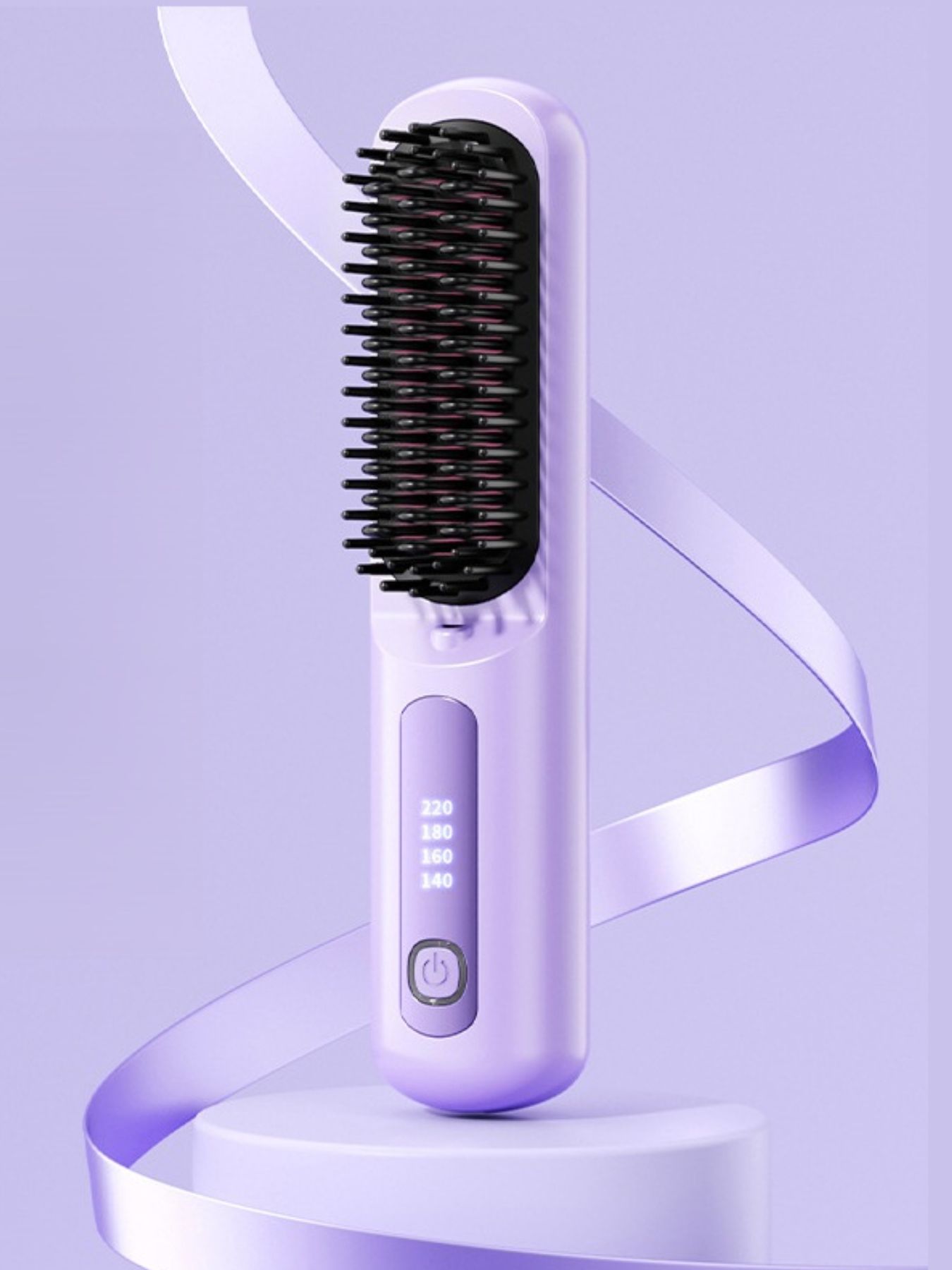 Portable Heated Hair Straightening Comb