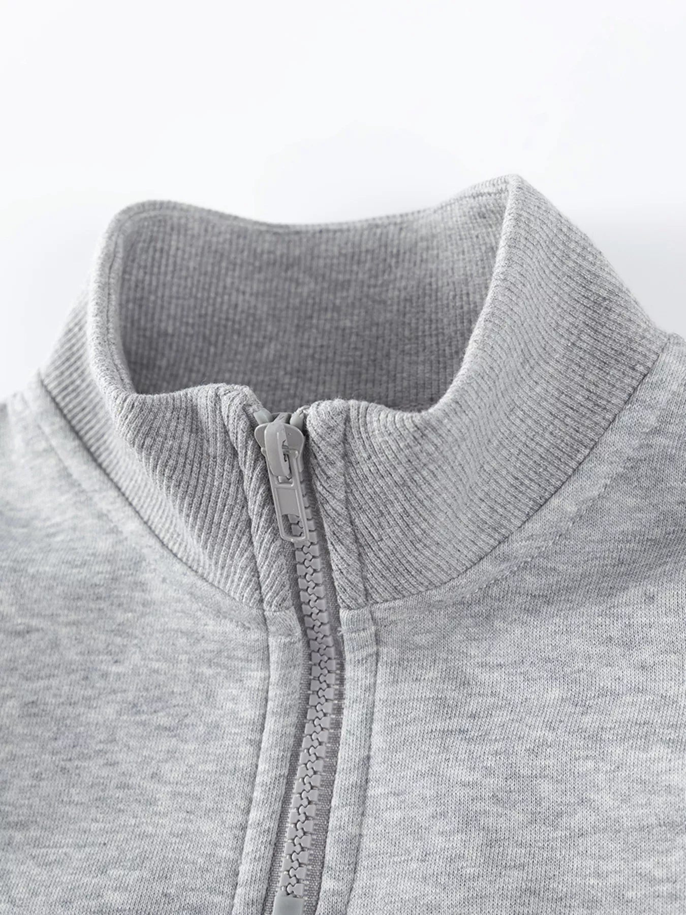 Children's Embroidered Zip Front Sweatshirt