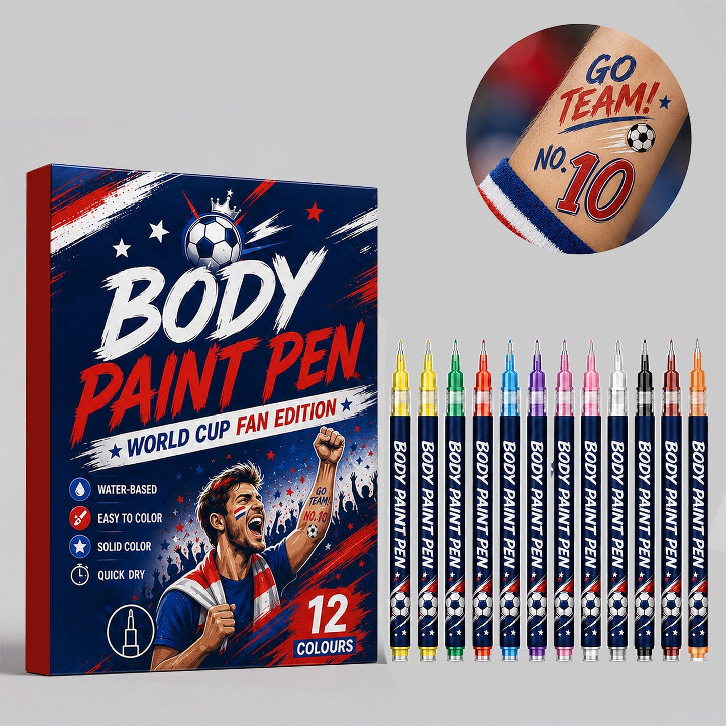 Body Painting Pen World Cup