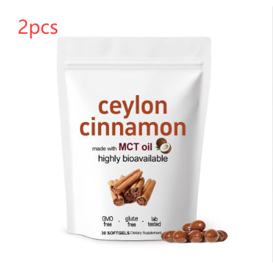Primal Remedies Ceylon Cinnamon Softgels With Organic MCT Oil, Supports Balanced Glucose & Antioxidant Health, 30 Softgels Dietary Supplement