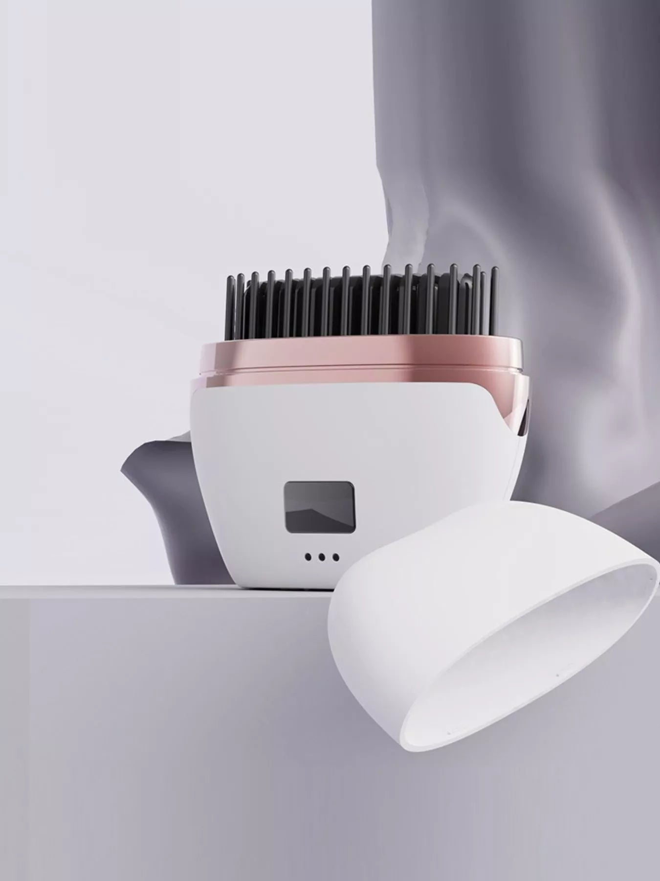 Portable Heated Hair Straightening Comb