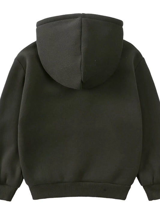 Children's Halloween Skeleton Zip-Up Hoodie