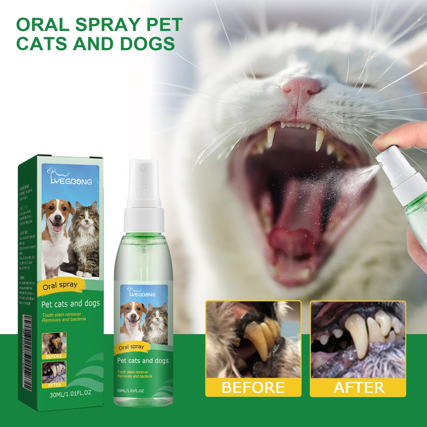 Pet Teeth Cleaning Spray