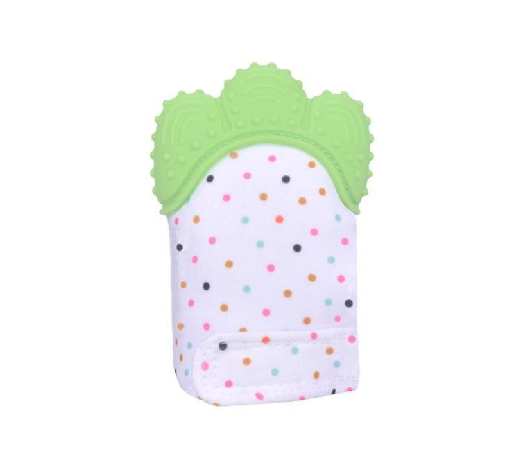 Baby Silicone Teething Mitt BPA Free Teether Gloves for Infants 3-12 Months Chew Toy Anti Scratch Teething Relief