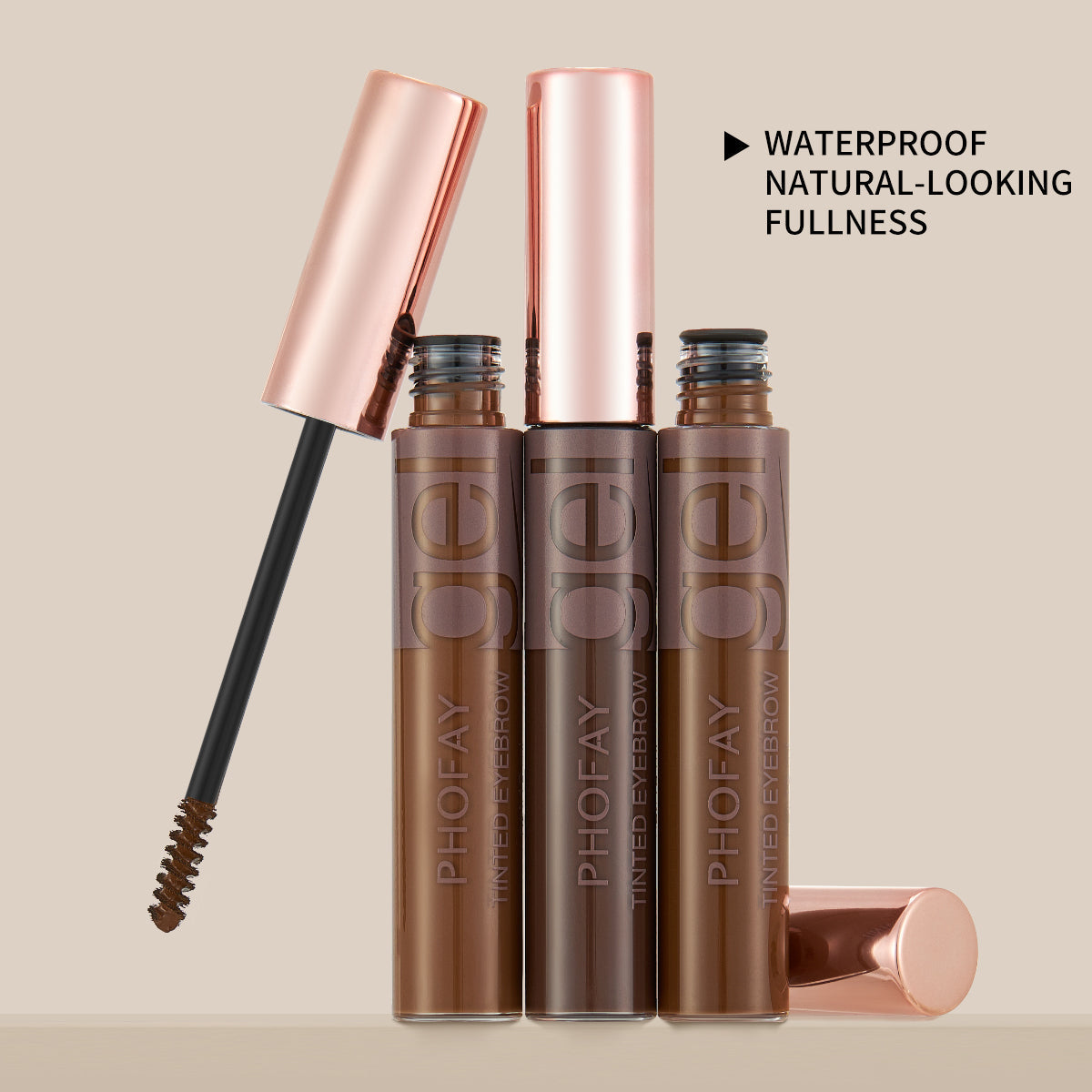 Phofay Long-Lasting Waterproof Brow Gel – 10ML