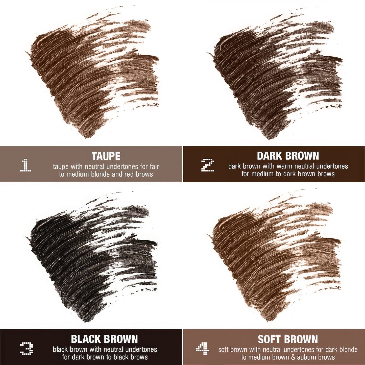 Phofay Long-Lasting Waterproof Brow Gel – 10ML