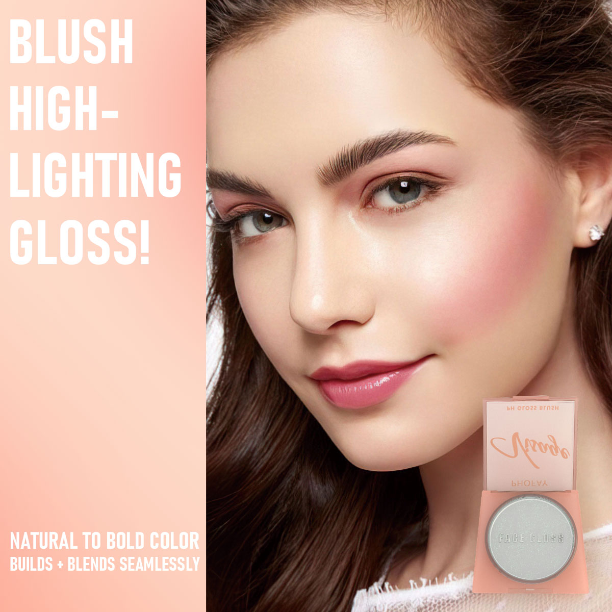 Phofay High-Gloss pH-Activated Lip & Cheek Gloss – 7g