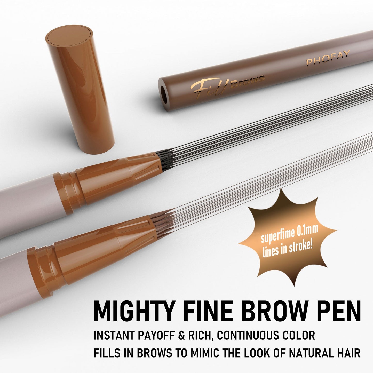 Phofay Waterproof Easy-Apply Eyebrow Pencil