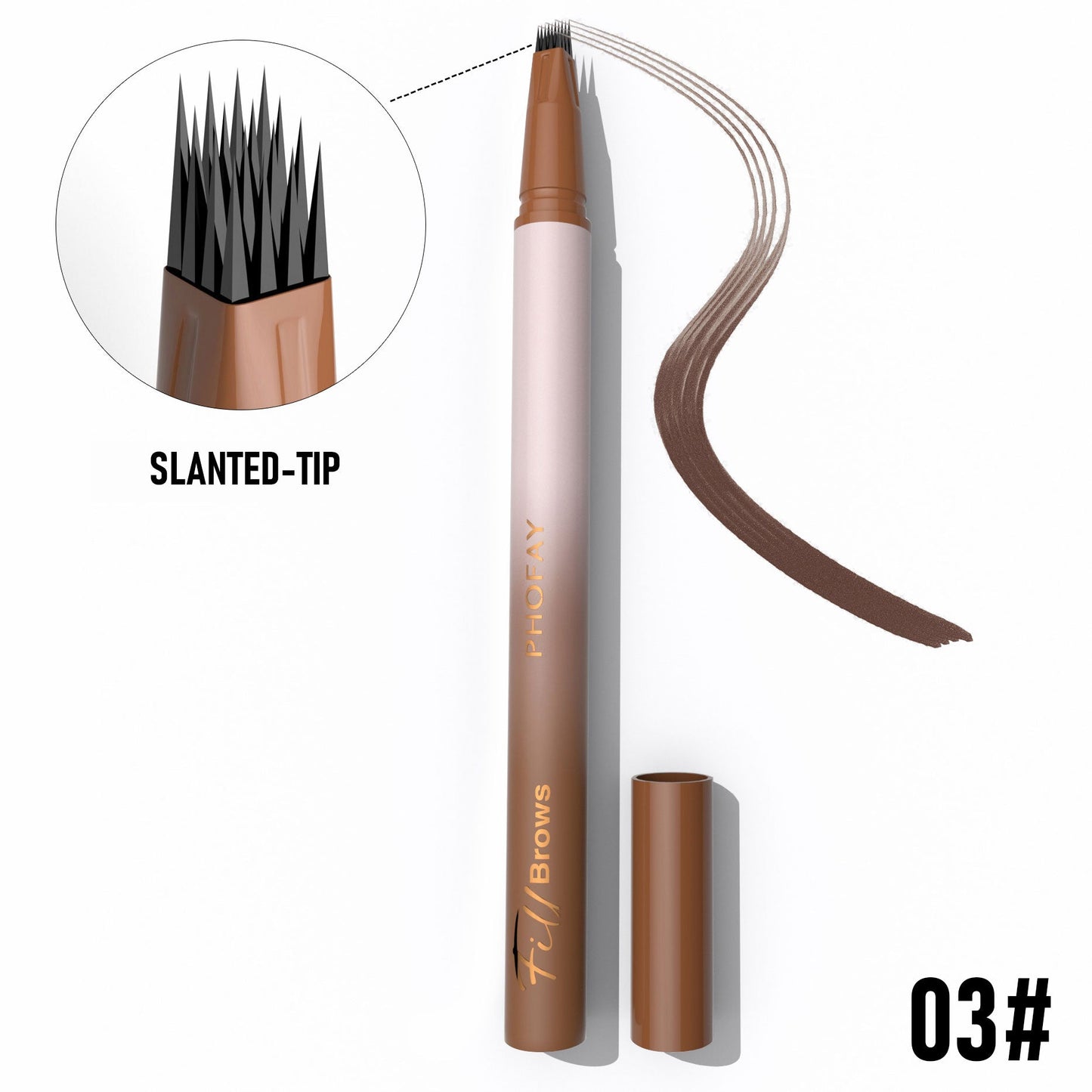 Phofay Waterproof Easy-Apply Eyebrow Pencil