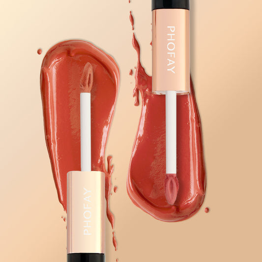 Phofay CL021 Double-Head Non-Stick Cup Lip Gloss