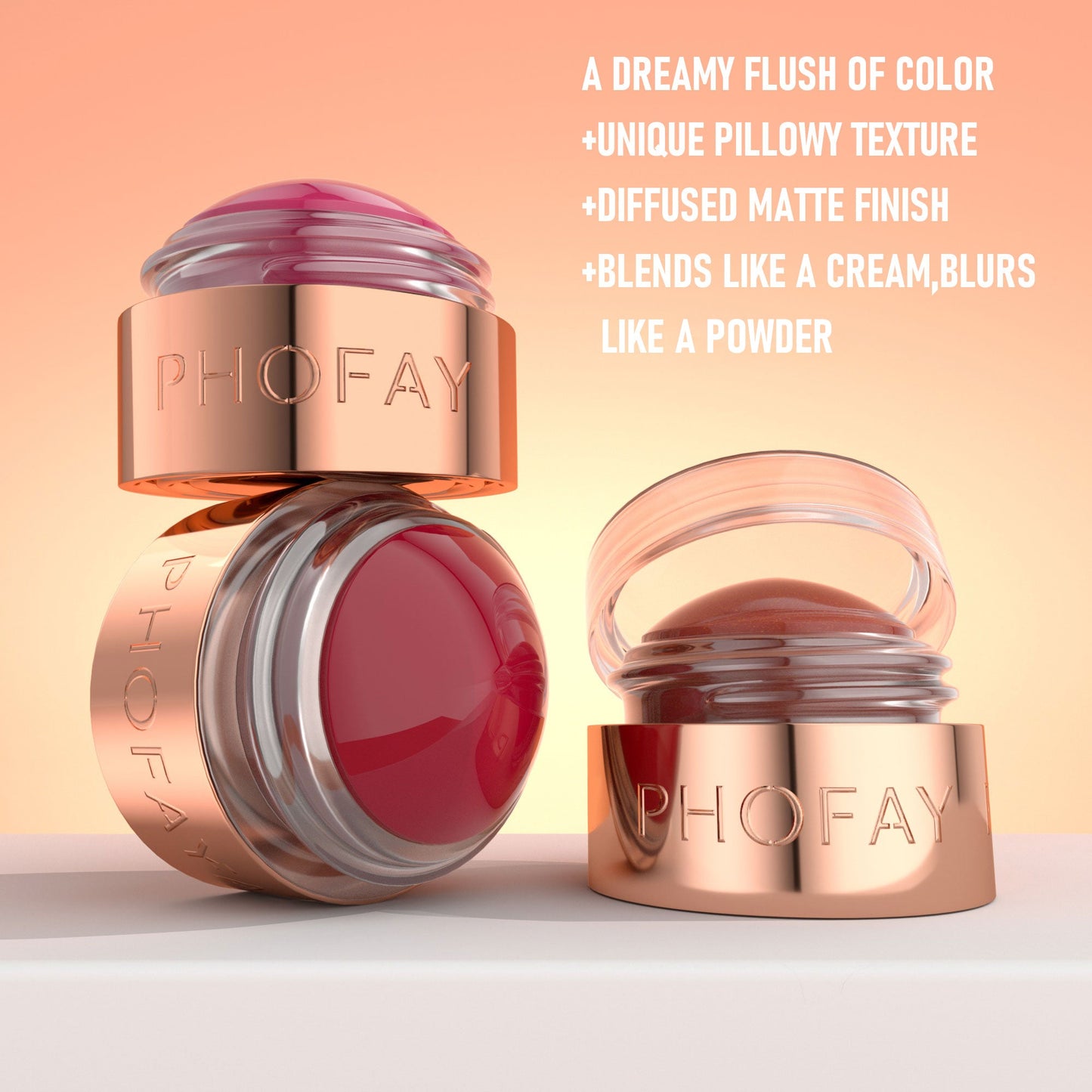 Phofay Multi-Use Lip & Cheek Tint – 0.8g