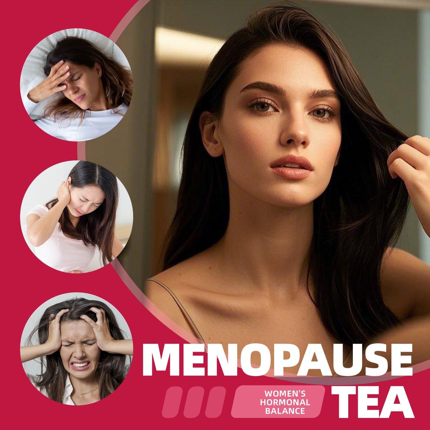 Women's Menopausal Health Preservation Flower Bag Tea