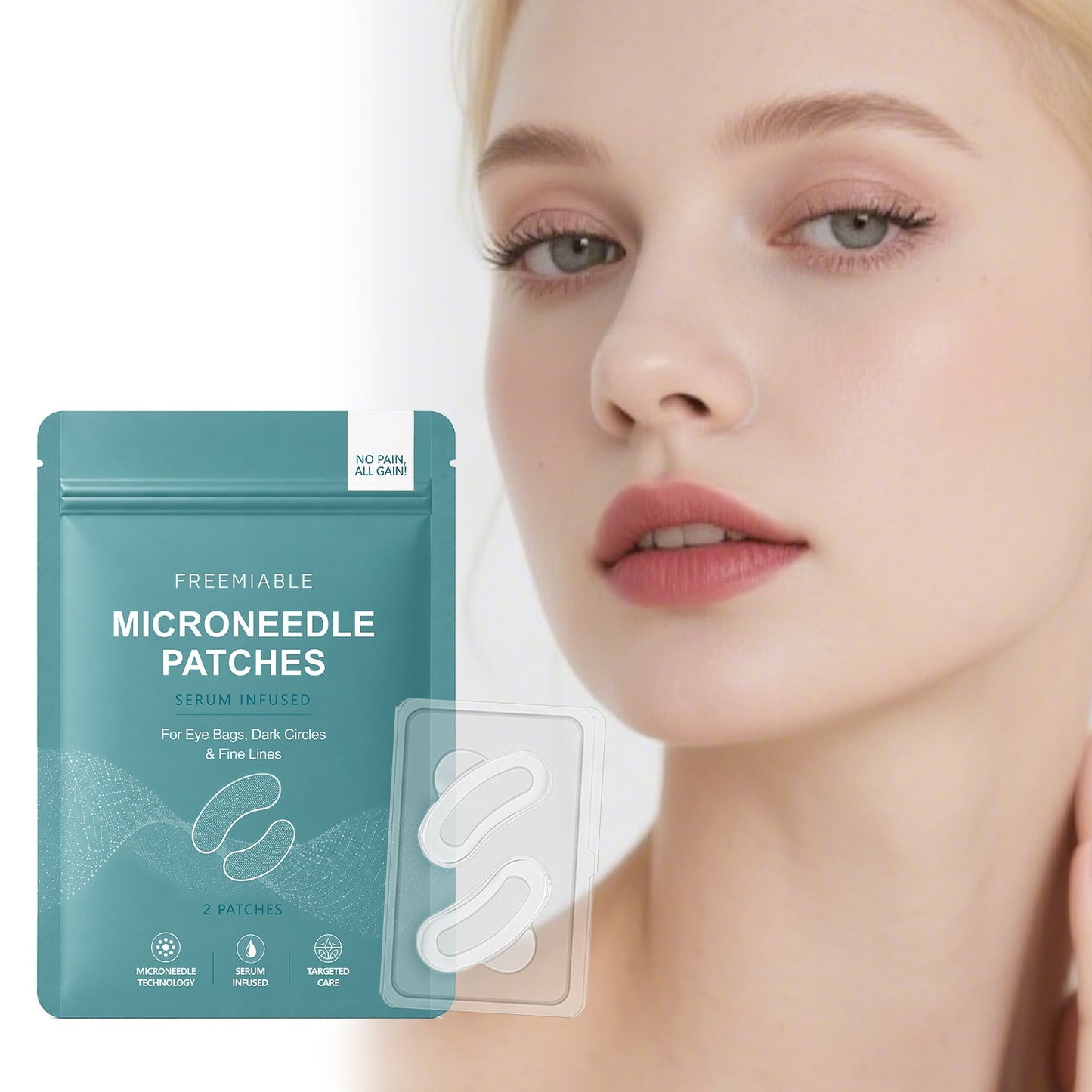 Eye Microneedle Patch 2pcs
