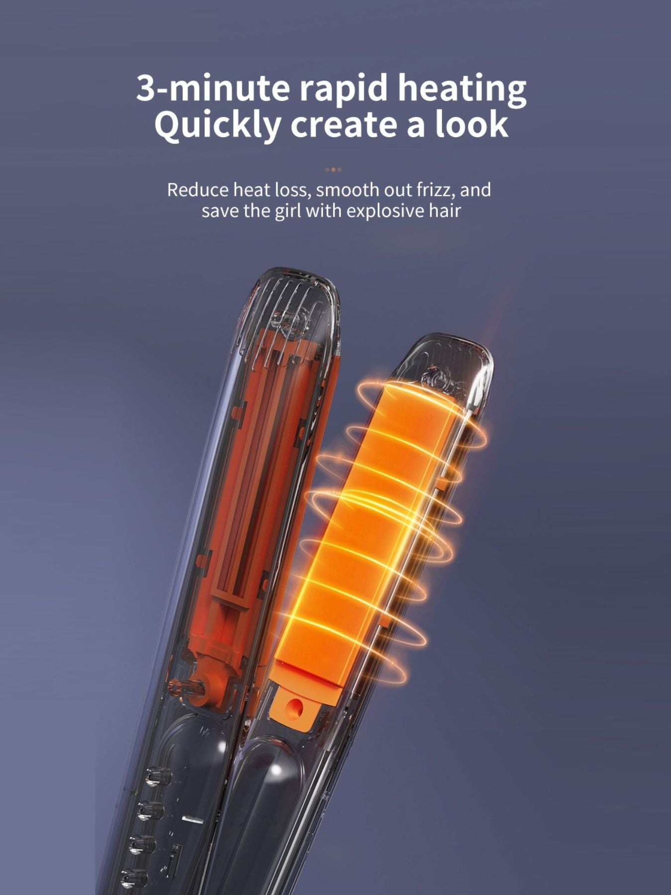 Portable Cordless Hair Straightener