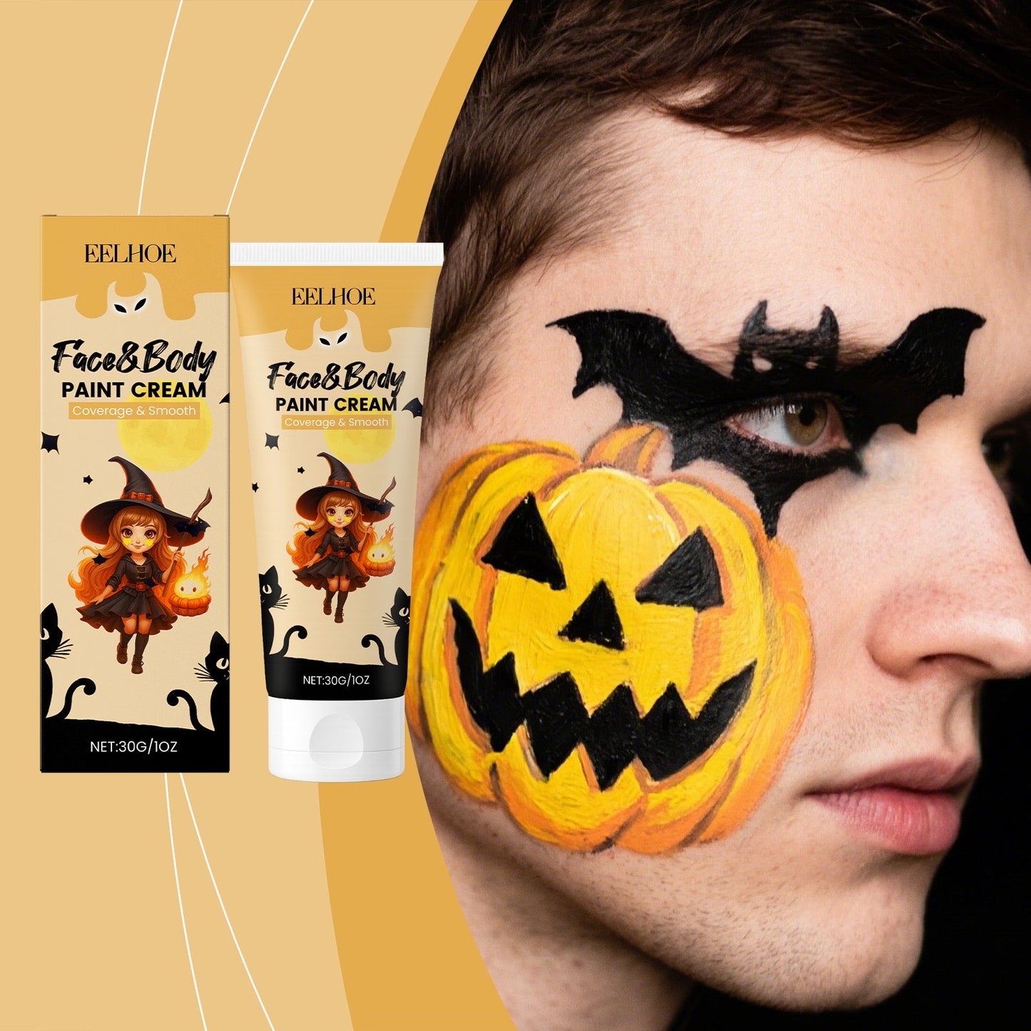 Halloween Face And Body Paint Cream 30g