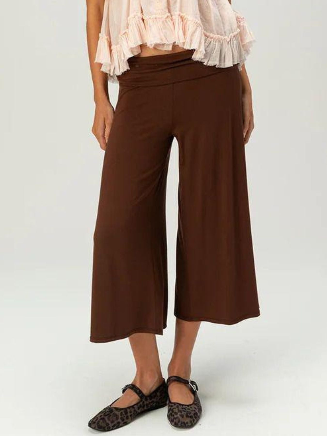 Wide Leg Capris