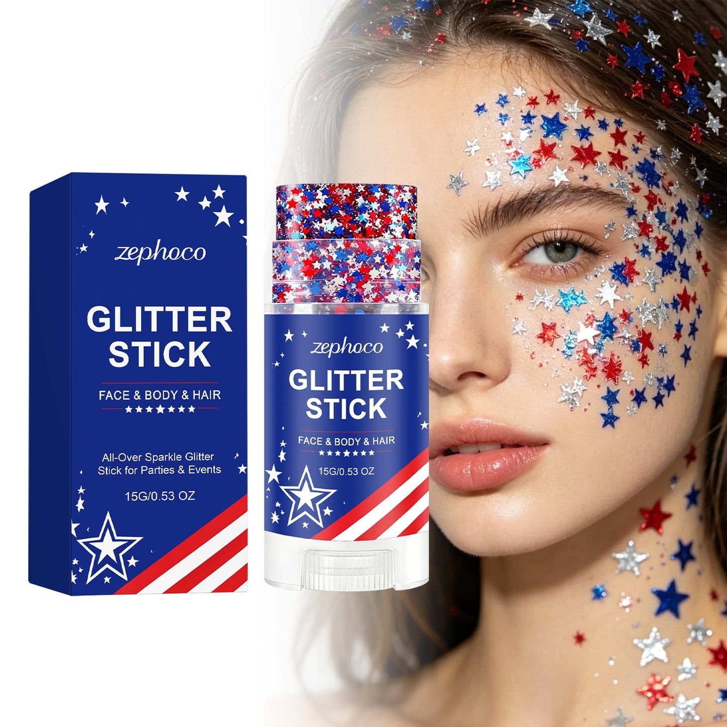 Star Glitter Makeup Stick 15g