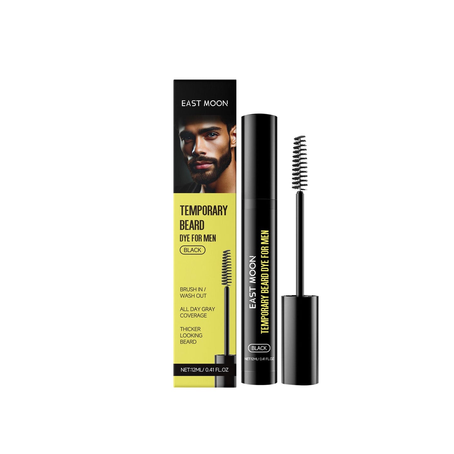 Men's Beard & Eyebrow Dye Black