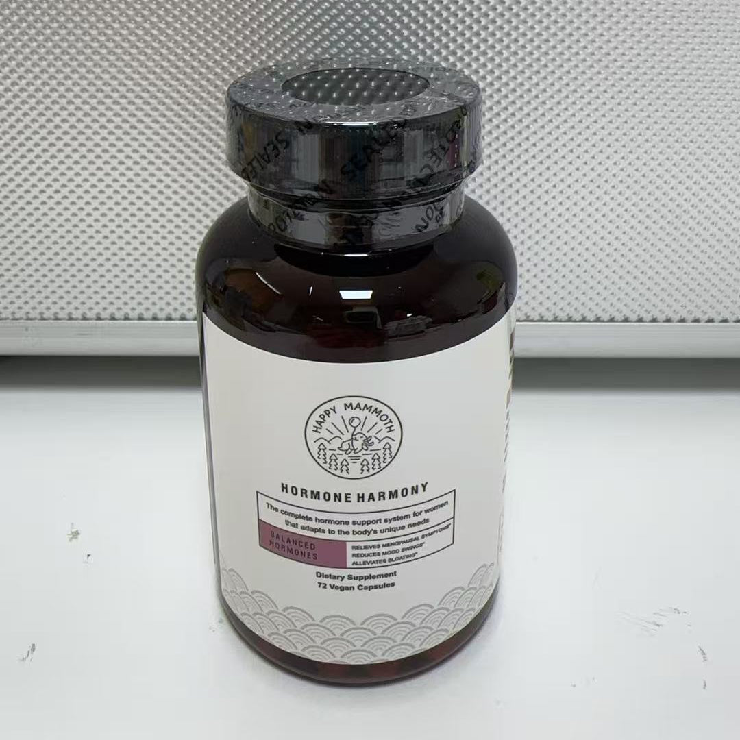 Feminine Hormone Hormony Women’s Hormone Balance Capsules Female Wellness Supplement Daily Hormone Support Vitamins 72 Capsules