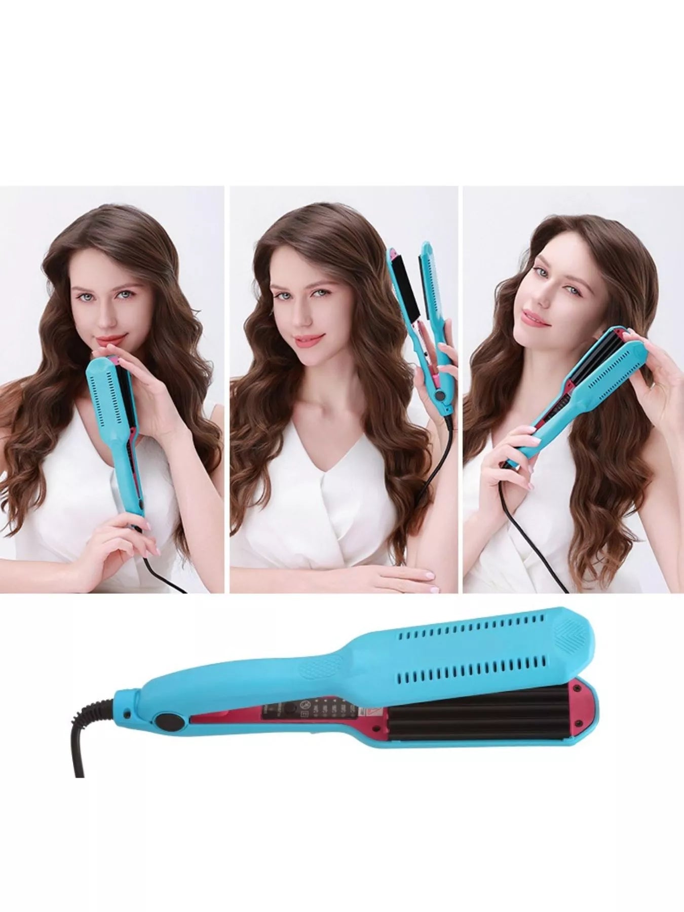 2-in-1 Curling & Straightening Iron