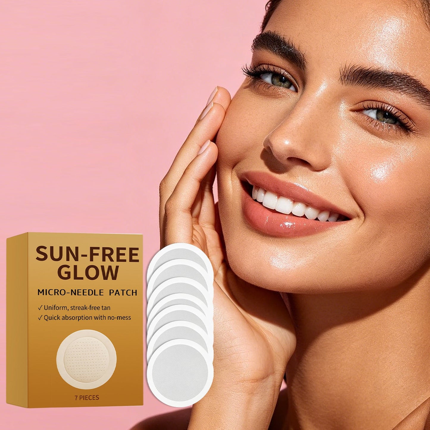Tanning Care Microneedle Patch