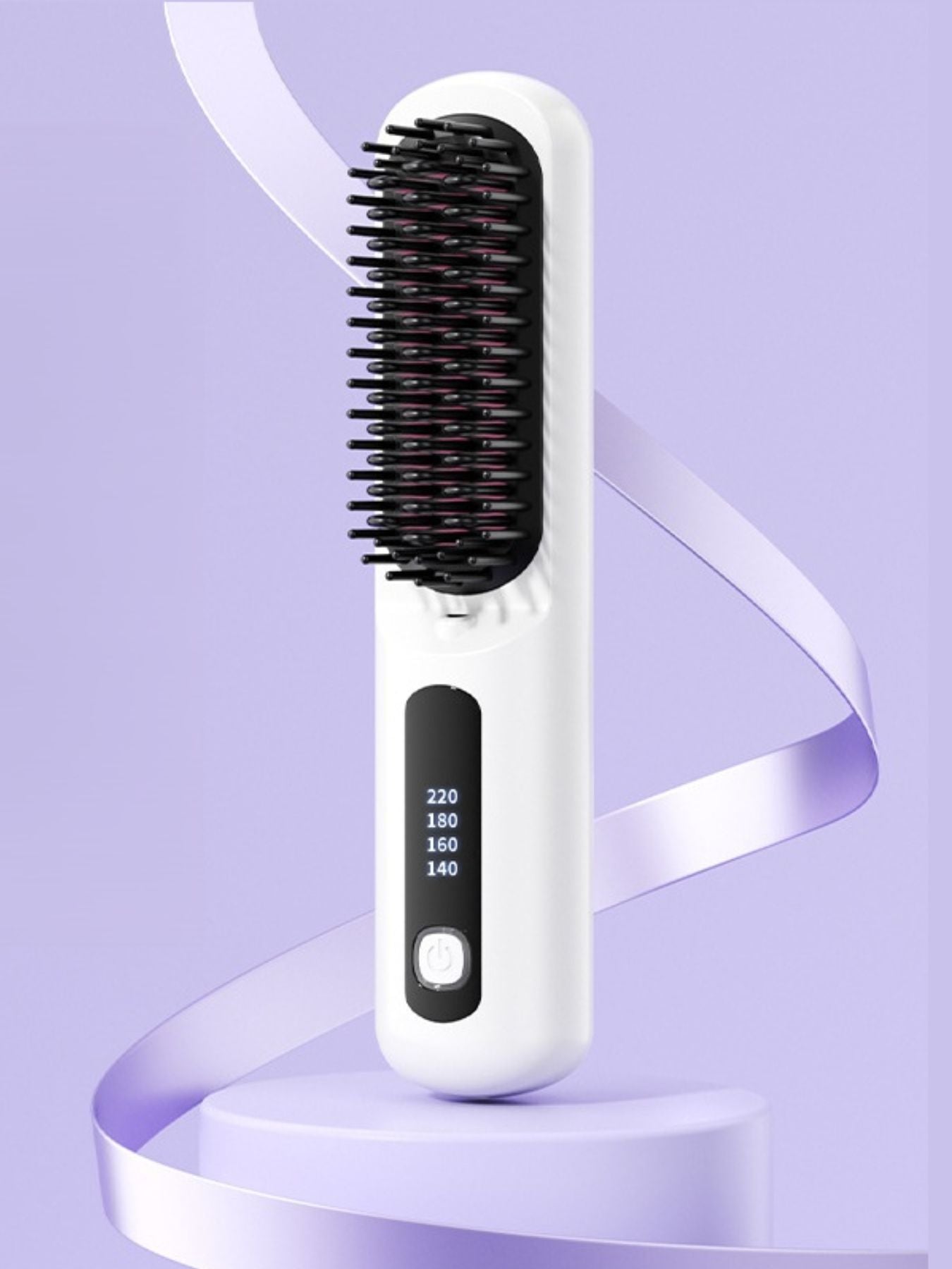 Portable Heated Hair Straightening Comb