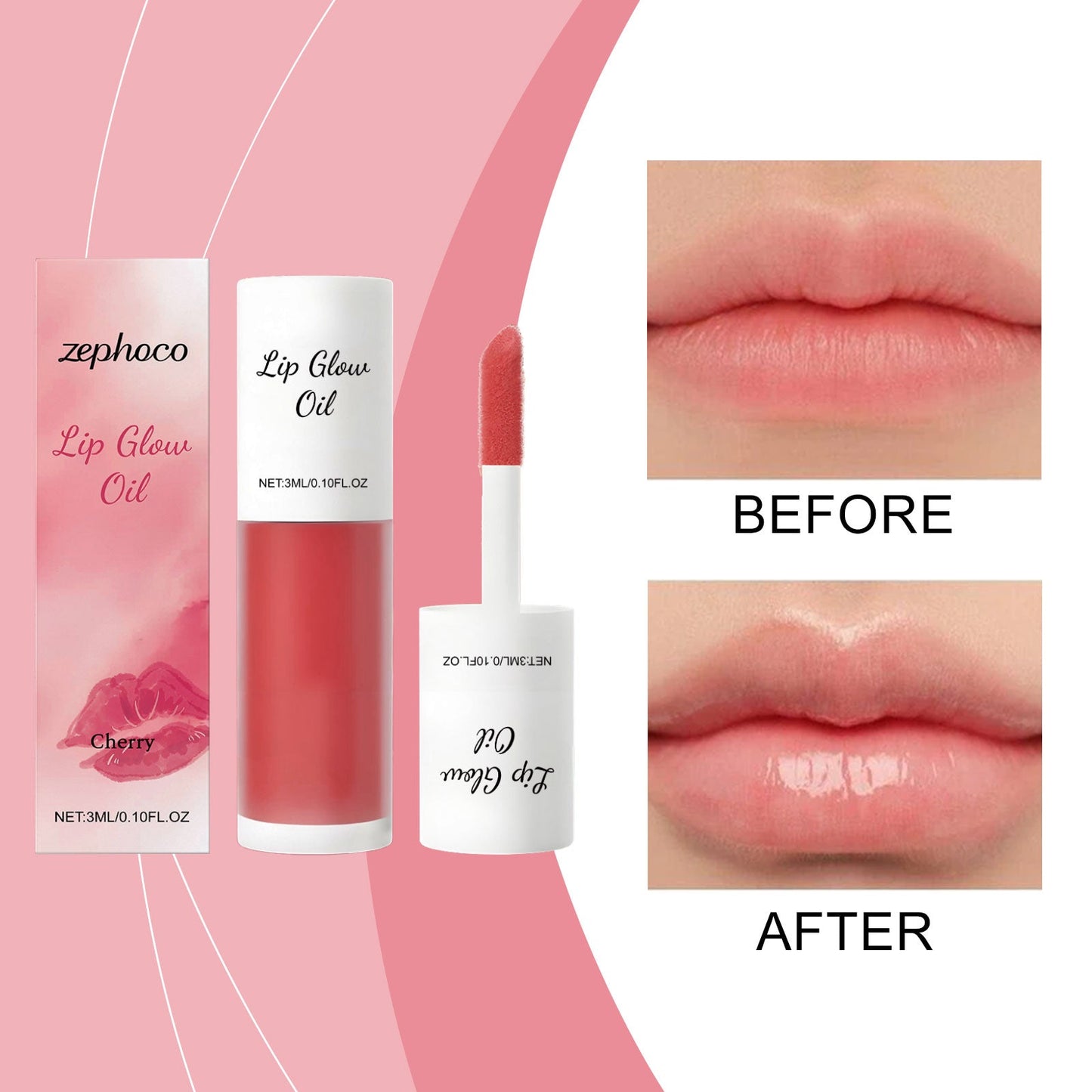 Moisturizing Lip Gloss Oil Cherry