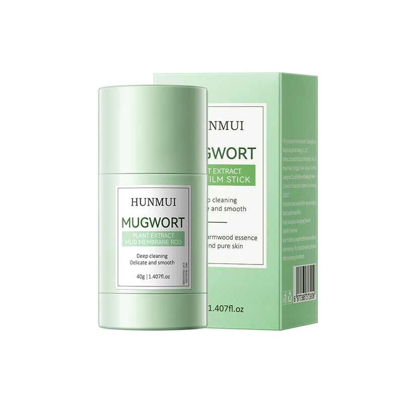 HUNMUI Mugwort Plant Extract Clay Mask Stick 40g