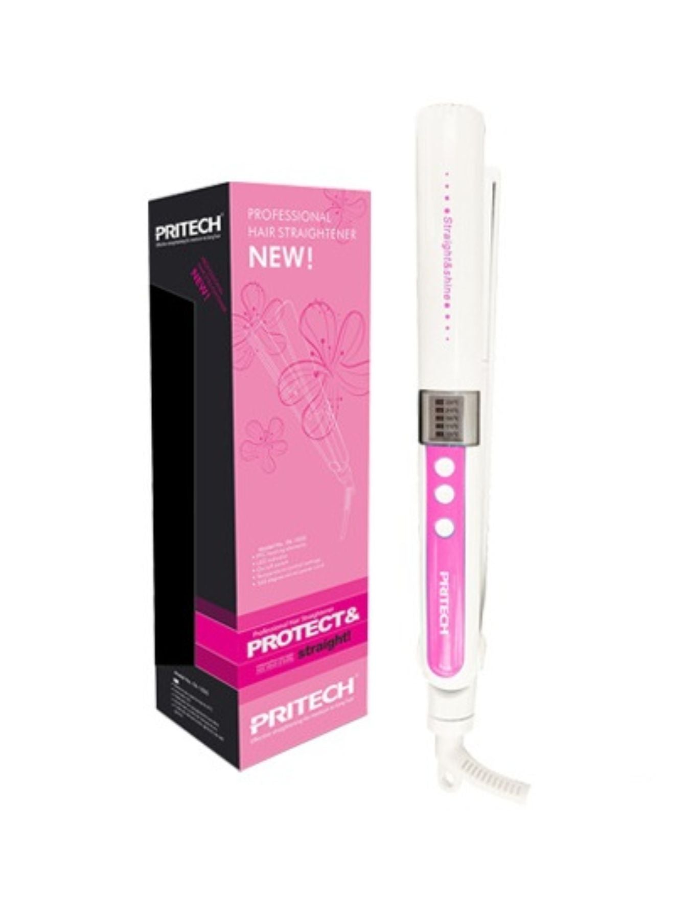 Adjustable Temperature Hair Straightener