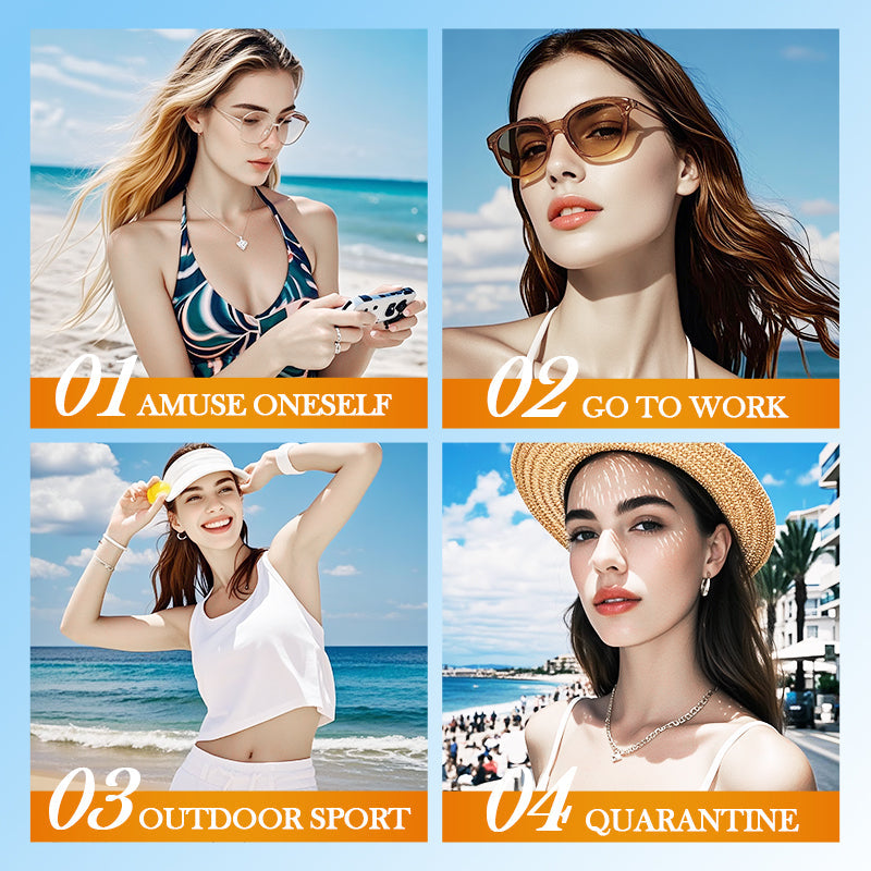 SADOER Waterproof Refreshing Whitening Sunscreen Cream SPF50 60g