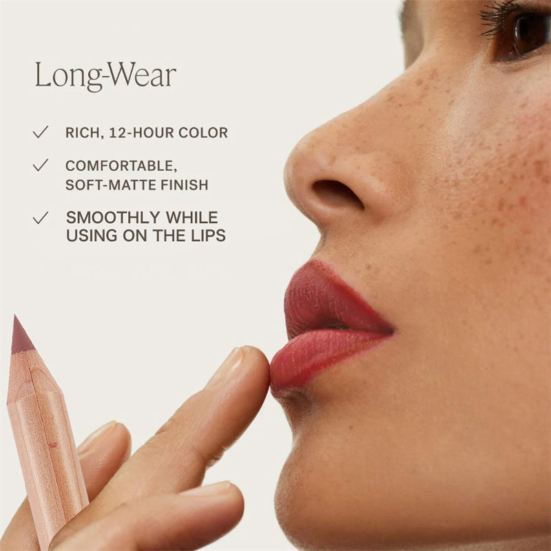 Phofay Long-Lasting Matte Lip Liner Set – 0.8g × 12 pcs