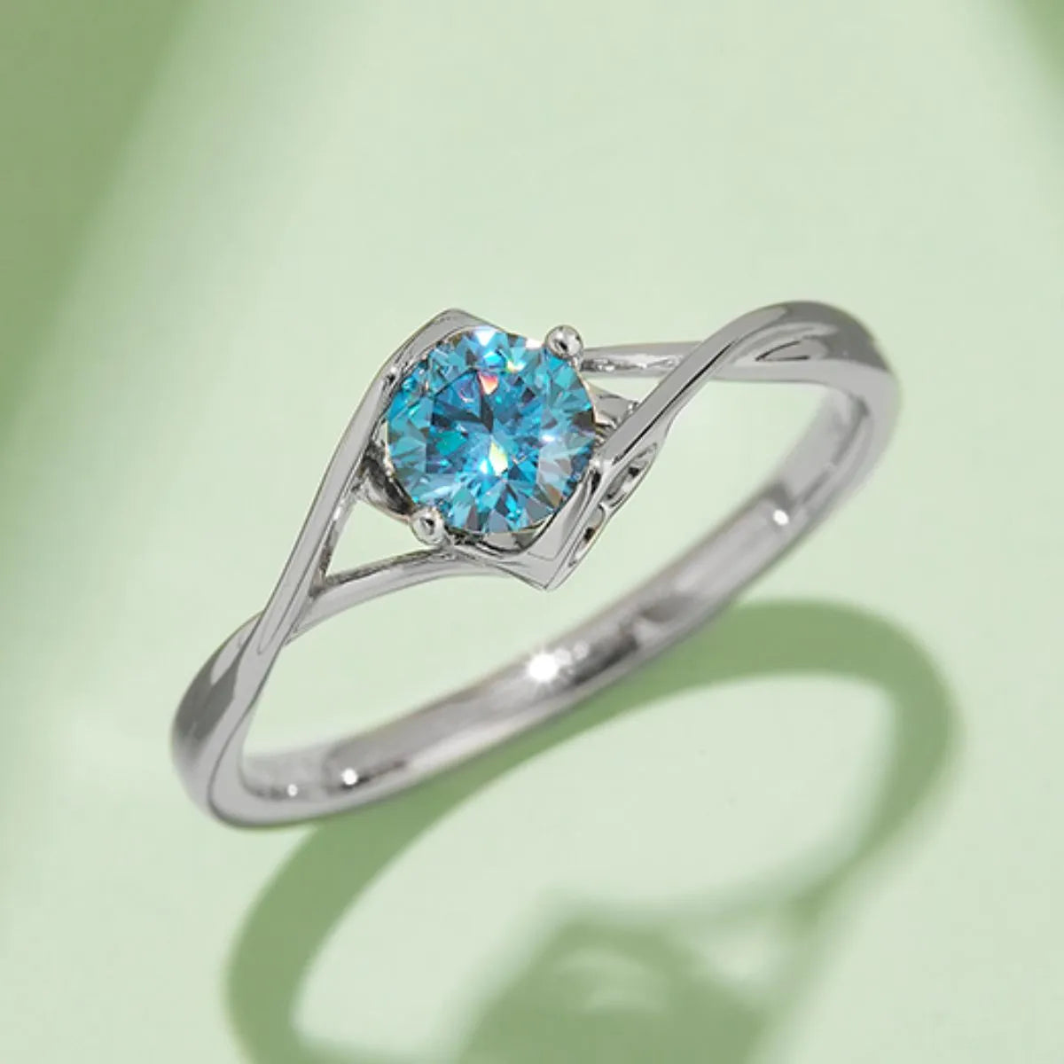 Moissanite 925 Sterling Silver Ring