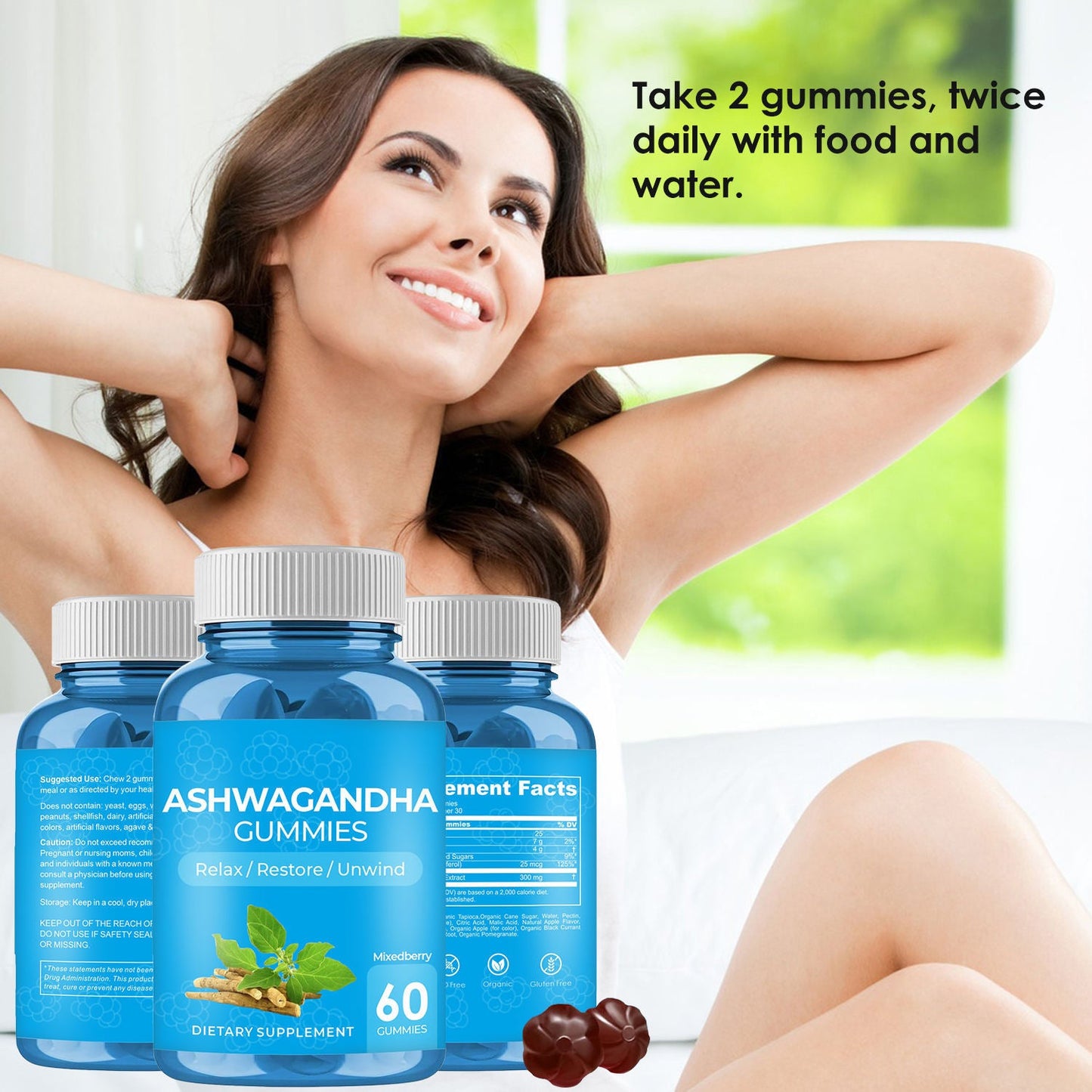 Ashwagandha Gummy Magnesium Gummies