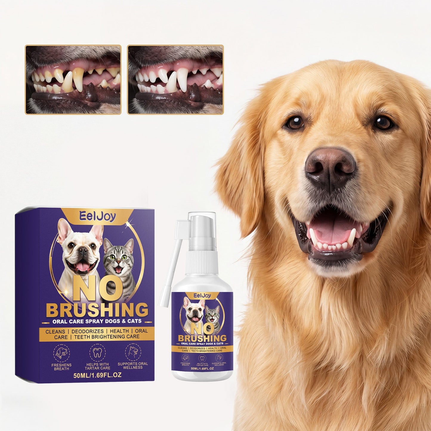 Dog And Cat Tooth Cleaning Spray